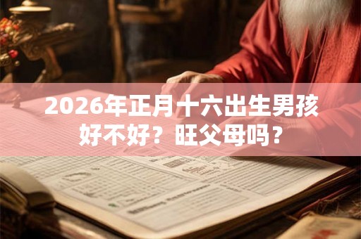 2026年正月十六出生男孩好不好？旺父母吗？