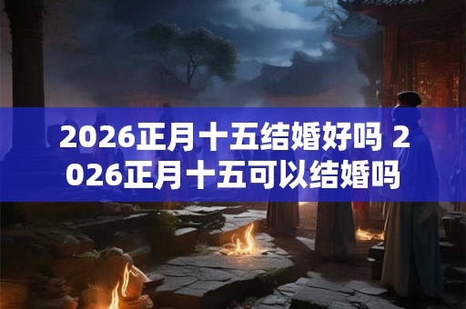 2026正月十五结婚好吗 2026正月十五可以结婚吗 2026正月十五结婚好吗 2026正月十五可以结婚吗