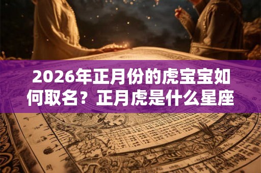 2026年正月份的虎宝宝如何取名？正月虎是什么星座？