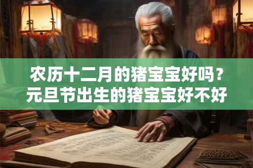 农历十二月的猪宝宝好吗？元旦节出生的猪宝宝好不好？
