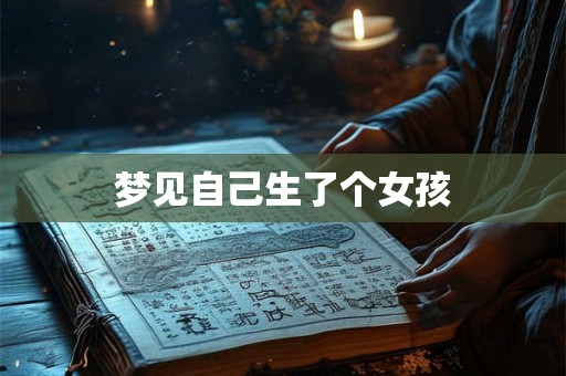 梦见自己生了个女孩