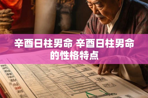 辛酉日柱男命 辛酉日柱男命的性格特点