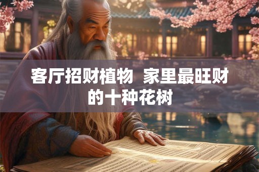 客厅招财植物  家里最旺财的十种花树