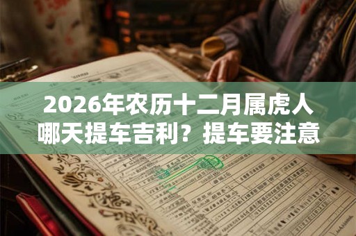 2026年农历十二月属虎人哪天提车吉利？提车要注意什么？
