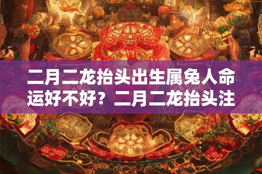 二月二龙抬头出生属兔人命运好不好？二月二龙抬头注意事项