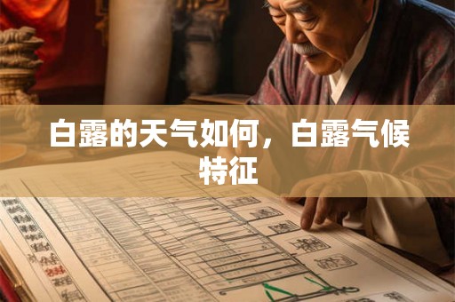 白露的天气如何，白露气候特征