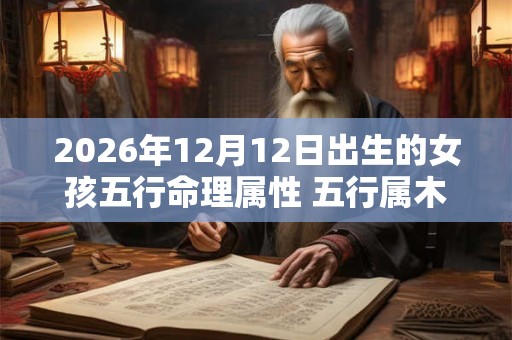 2026年12月12日出生的女孩五行命理属性 五行属木重感情 2026年12月12日出生的女孩五行命理属性 五行属木重感情