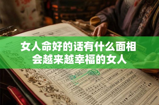 女人命好的话有什么面相 会越来越幸福的女人