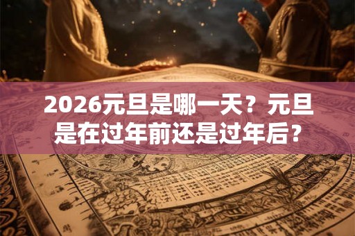 2026元旦是哪一天？元旦是在过年前还是过年后？