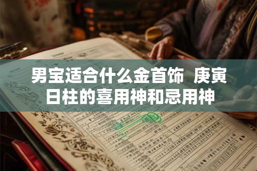 男宝适合什么金首饰  庚寅日柱的喜用神和忌用神