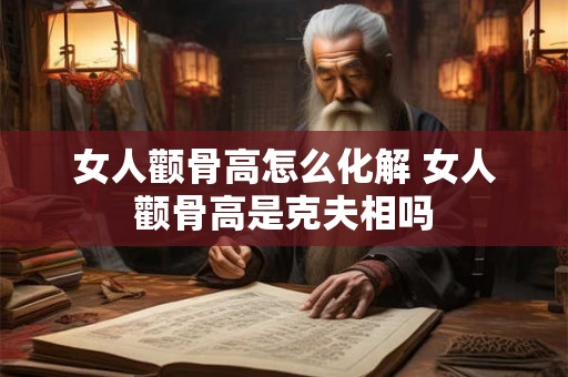 女人颧骨高怎么化解 女人颧骨高是克夫相吗
