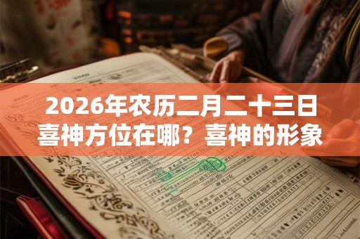 2026年农历二月二十三日喜神方位在哪?喜神的形象是什么? 2026年农历二月二十三日喜神方位在哪?喜神的形象是什么?