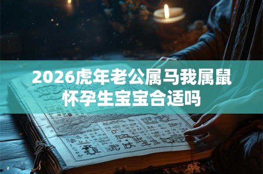 2026虎年老公属马我属鼠怀孕生宝宝合适吗