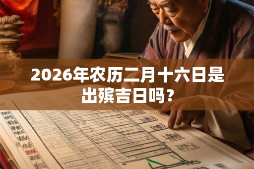 2026年农历二月十六日是出殡吉日吗？
