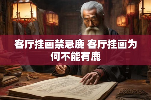 客厅挂画禁忌鹿 客厅挂画为何不能有鹿 客厅挂画禁忌鹿 客厅挂画为何不能有鹿