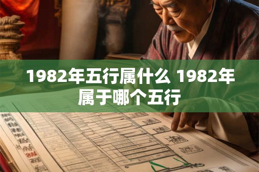 1982年五行属什么 1982年属于哪个五行 1982年五行属什么 1982年属于哪个五行