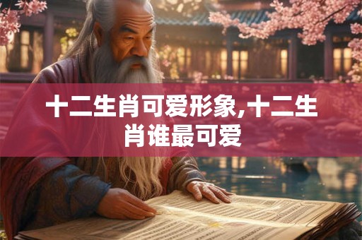 十二生肖可爱形象,十二生肖谁最可爱