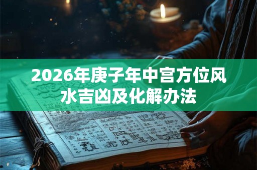 2026年庚子年中宫方位风水吉凶及化解办法