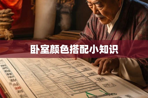 卧室颜色搭配小知识