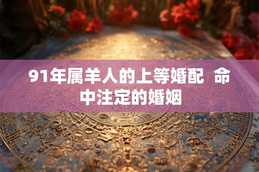 91年属羊人的上等婚配  命中注定的婚姻