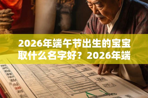 2026年端午节出生的宝宝取什么名字好?2026年端午节出生宝宝好吗? 2026年端午节出生的宝宝取什么名字好?2026年端午节出生宝宝好吗?