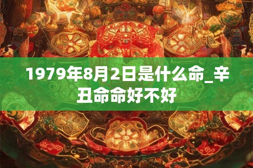 1979年8月2日是什么命_辛丑命命好不好