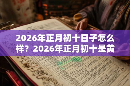 2026年正月初十日子怎么样？2026年正月初十是黄道吉日吗？