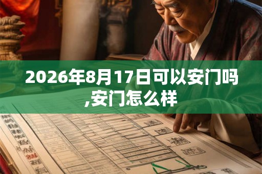 2026年8月17日可以安门吗,安门怎么样