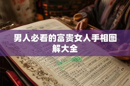 男人必看的富贵女人手相图解大全