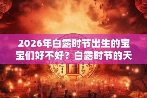 2026年白露时节出生的宝宝们好不好？白露时节的天气如何？