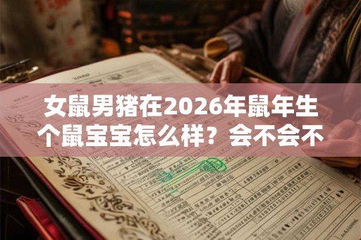 女鼠男猪在2026年鼠年生个鼠宝宝怎么样？会不会不好？