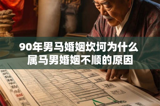 90年男马婚姻坎坷为什么 属马男婚姻不顺的原因
