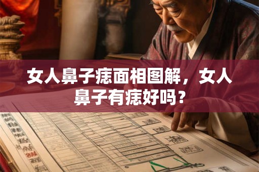 女人鼻子痣面相图解，女人鼻子有痣好吗？