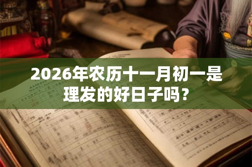 2026年农历十一月初一是理发的好日子吗？