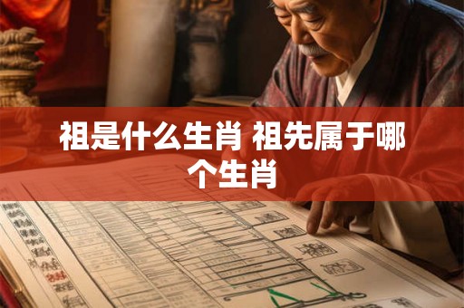 祖是什么生肖 祖先属于哪个生肖
