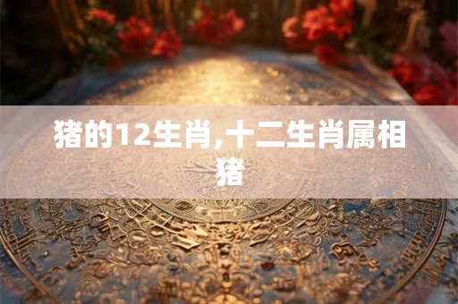 猪的12生肖,十二生肖属相猪 猪的12生肖,十二生肖属相猪