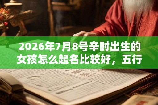 2026年7月8号辛时出生的女孩怎么起名比较好，五行是什么？