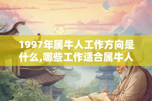 1997年属牛人工作方向是什么,哪些工作适合属牛人