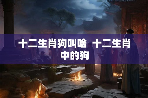 十二生肖狗叫啥  十二生肖中的狗