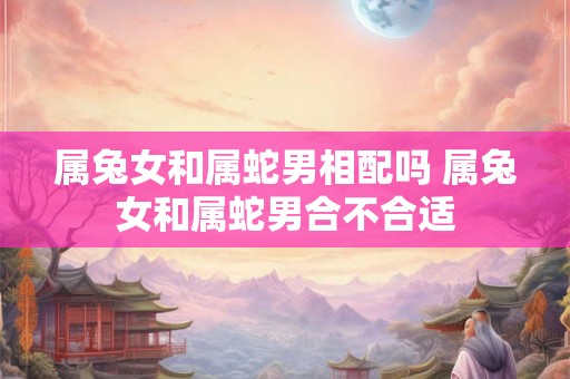 属兔女和属蛇男相配吗 属兔女和属蛇男合不合适