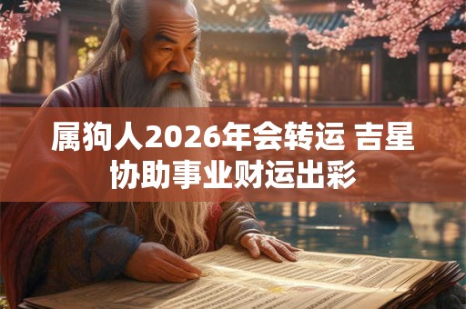 属狗人2026年会转运 吉星协助事业财运出彩