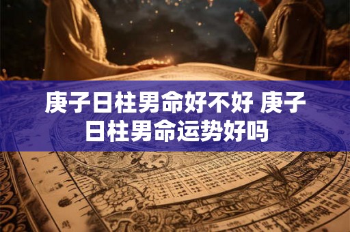 庚子日柱男命好不好 庚子日柱男命运势好吗