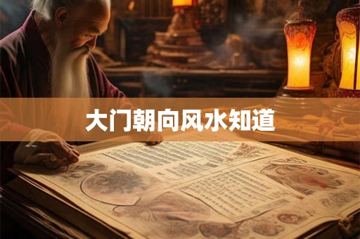大门朝向风水知道