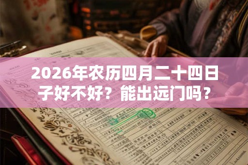 2026年农历四月二十四日子好不好?能出远门吗? 2026年农历四月二十四日子好不好?能出远门吗?