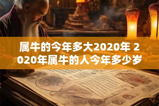属牛的今年多大2020年 2020年属牛的人今年多少岁 属牛的今年多大2020年 2020年属牛的人今年多少岁