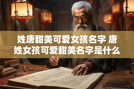 姓唐甜美可爱女孩名字 唐姓女孩可爱甜美名字是什么
