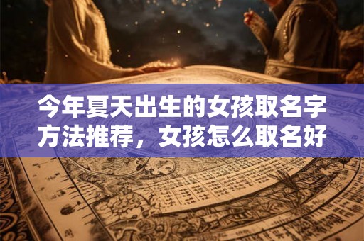 今年夏天出生的女孩取名字方法推荐，女孩怎么取名好听？
