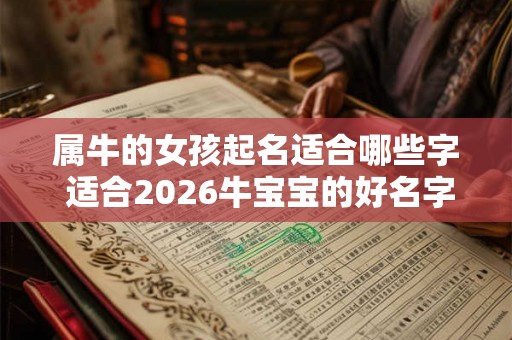 属牛的女孩起名适合哪些字 适合2026牛宝宝的好名字