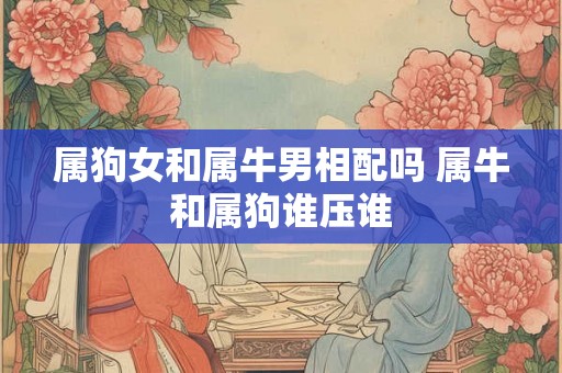 属狗女和属牛男相配吗 属牛和属狗谁压谁