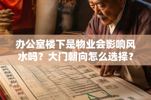 办公室楼下是物业会影响风水吗？大门朝向怎么选择？
